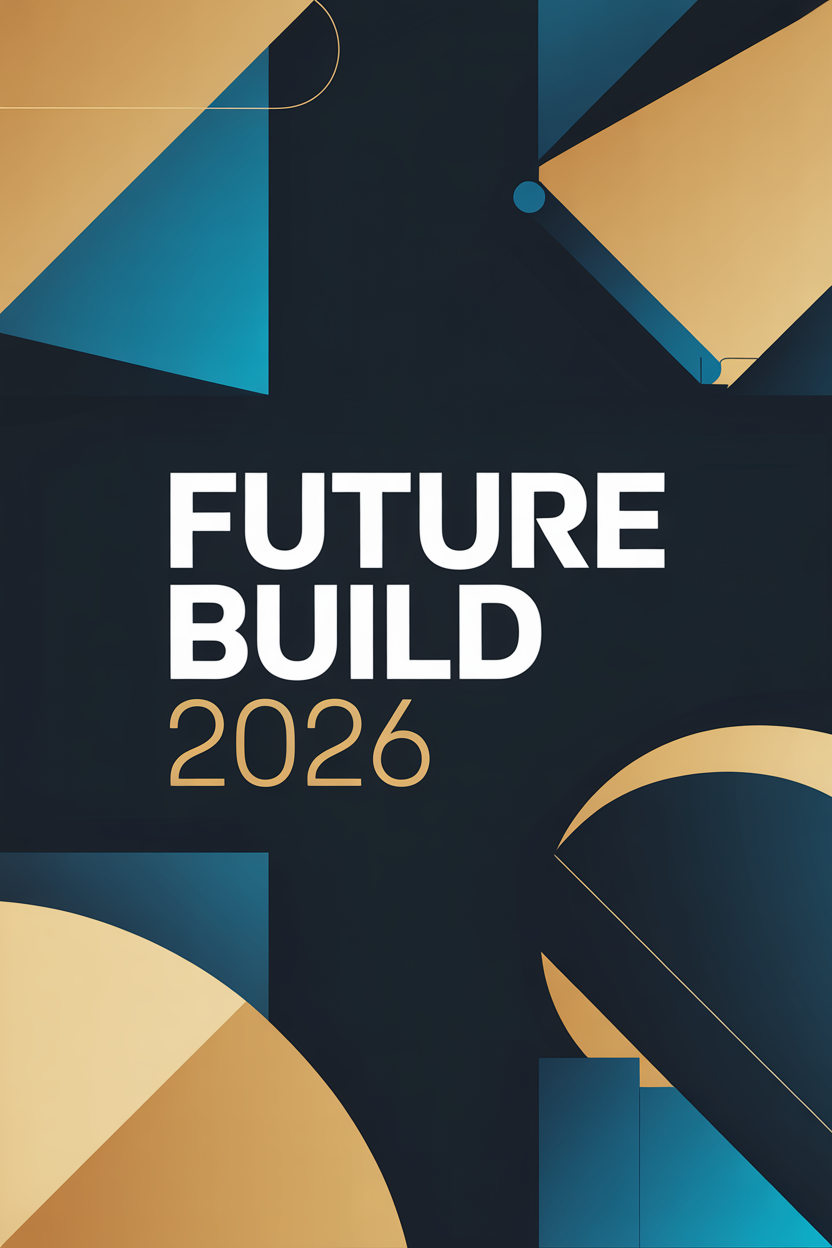 Ideogram 3.0, FUTURE BUILD 2026 컨퍼런스 포스터