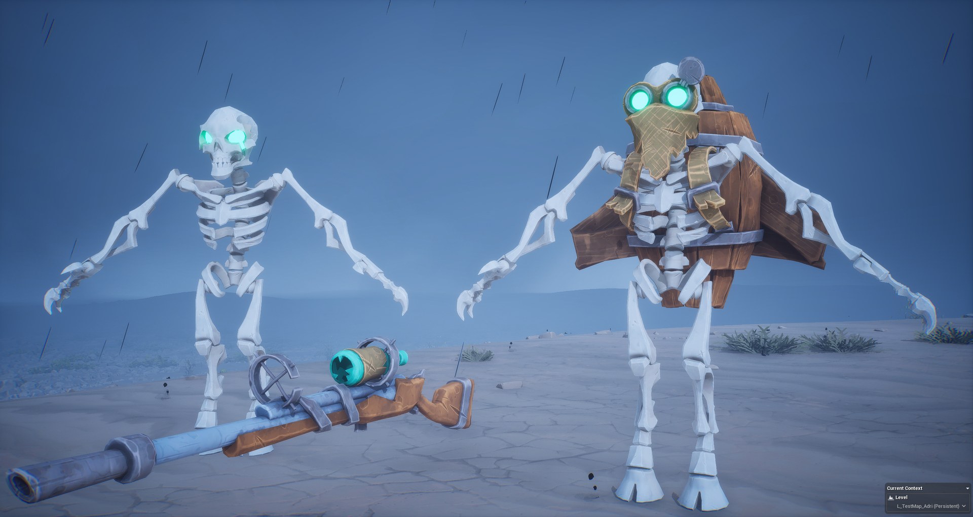 같은 소식지에 실린 Deadeye의 3D 모델.