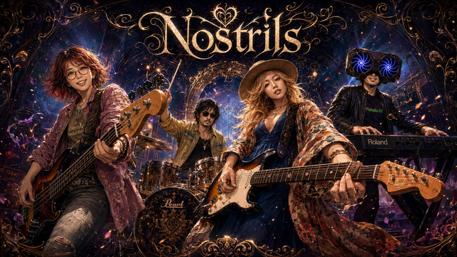 가상 밴드 Nostrils의 이미지