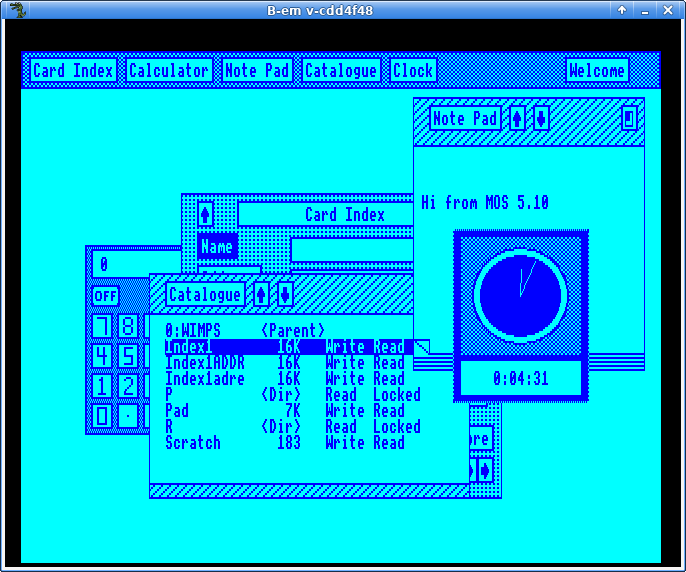 BBC Master Compact 데스크탑