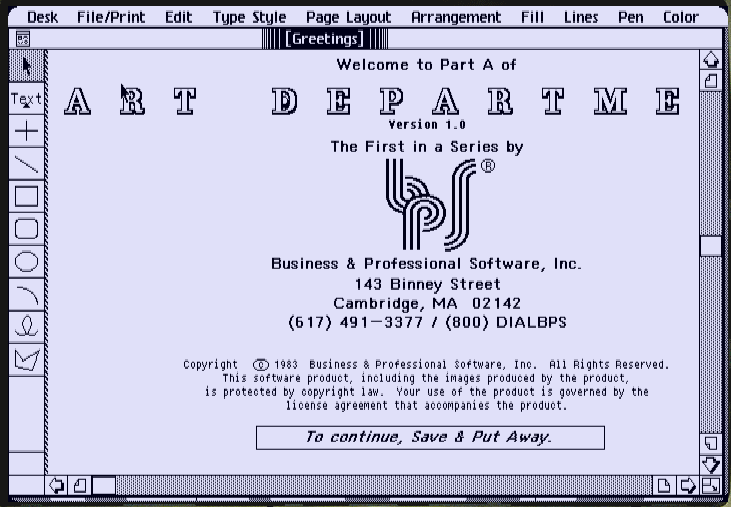 LisaOS 3.1 LisaDraw